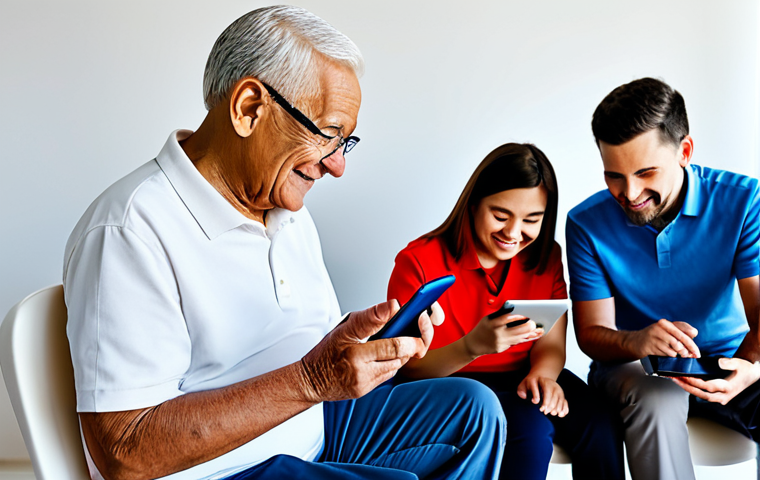 **

"A diverse group of people, including elderly individuals and people with disabilities, are using various devices (smartphones, tablets, computers) to access a website. The website displays clear text and easily navigable menus. The scene is bright and modern, representing digital inclusion. Fully clothed, appropriate attire, safe for work, perfect anatomy, correct proportions, natural pose, professional, family-friendly, high quality."

**